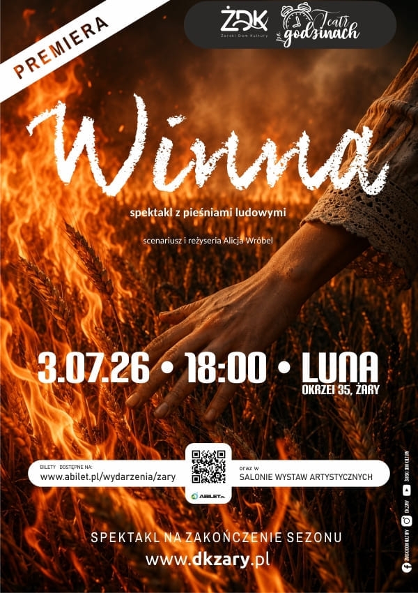 Bilety Winna - spektakl z pieśniami ludowymi