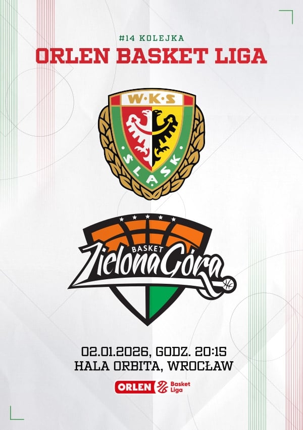 Bilety WKS Śląsk Wrocław vs Zastal Zielona Góra